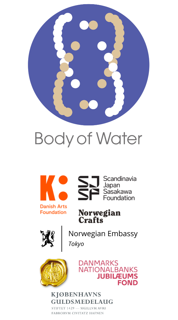 Body Of Water logo and additional loges of the supporters